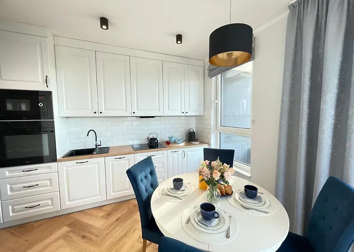 Zaspa Vvita Sea View Apartment Danzig