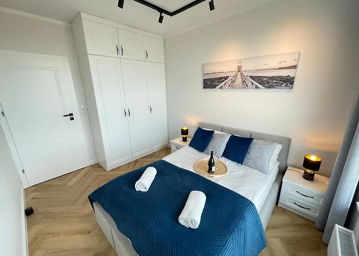Zaspa Vvita Sea View Apartment Danzig