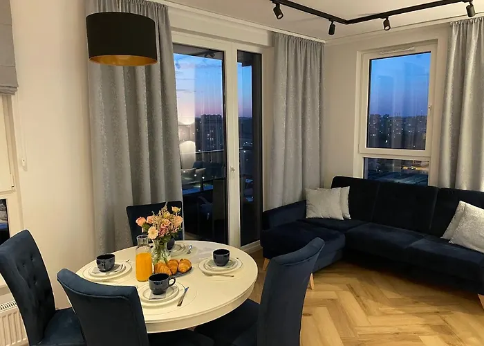 Zaspa Vvita Sea View Apartment Danzig